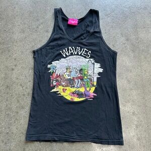 Mishka NYC Wavves Size Small Graphic Tank Top